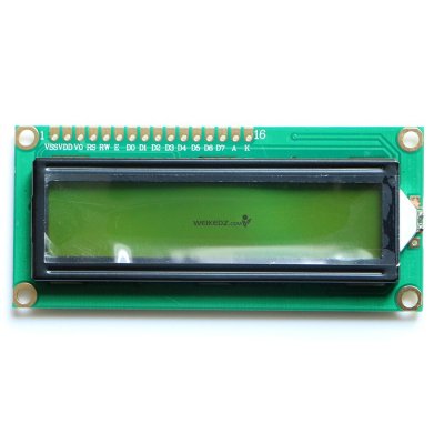 1602 Character LCD Display Module Yellow Ba