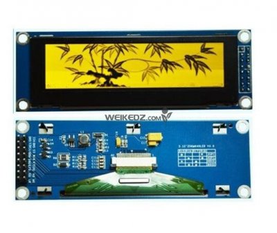 3.12 inch 16P SPI Yellow OLED Module SSD132