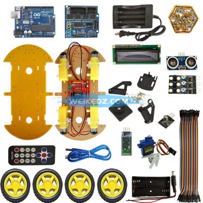 Multifunction Bluetooth Controlled Robot Sm