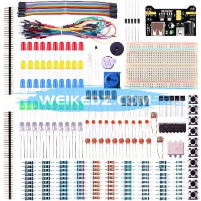 E24  Electronic Fun Kit Bundle with Breadbo