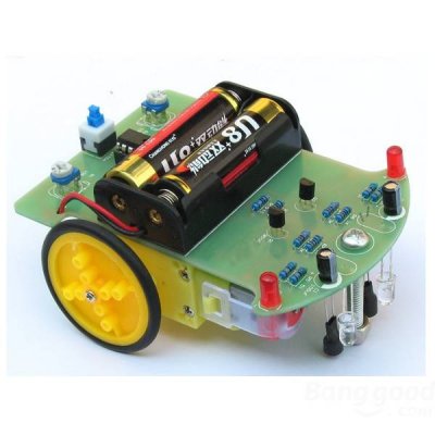 Robot Car Electronic DIY Kit With Reduction