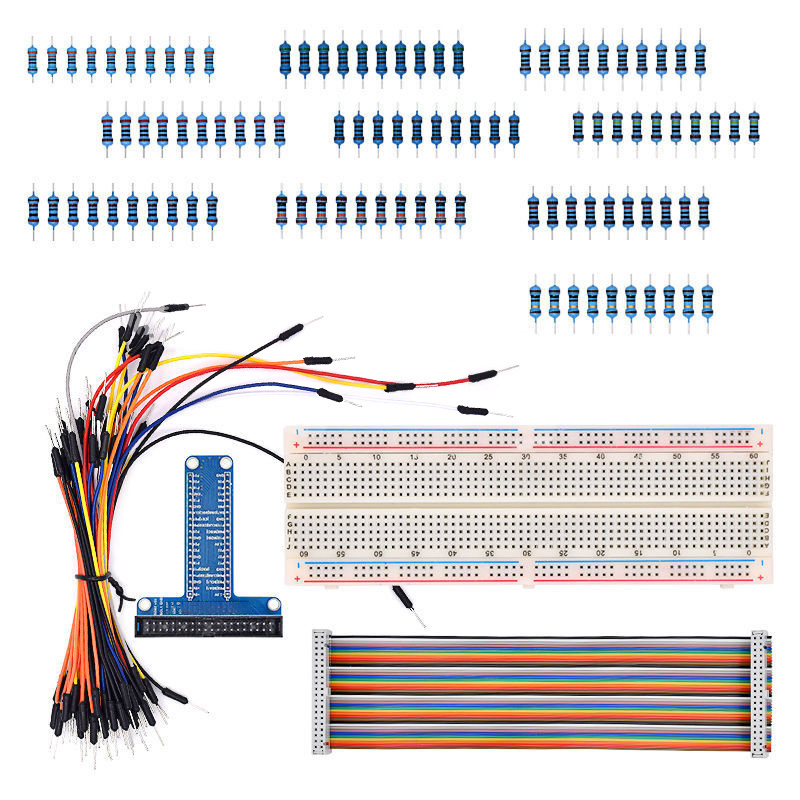 830 Tie-points breadboard + 65pcs Jumper Wi