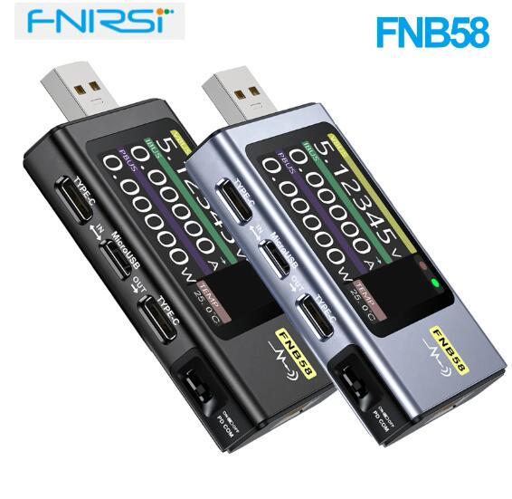 FNIRSI-FNB58 FNB48P USB Tester Voltmeter Am